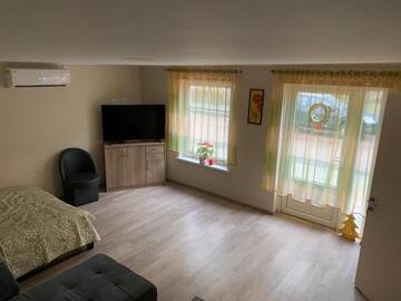 Фото номера Апартаменты с 1 спальней Апартаменты Rusnės Apartamentai г. Русне 21