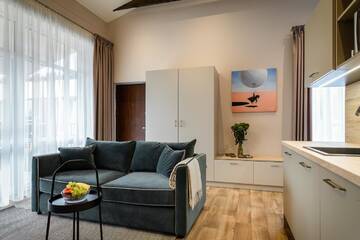 Фото номера Апартаменты с террасой Апартаменты Rusnės Perlo apartamentai г. Русне 10